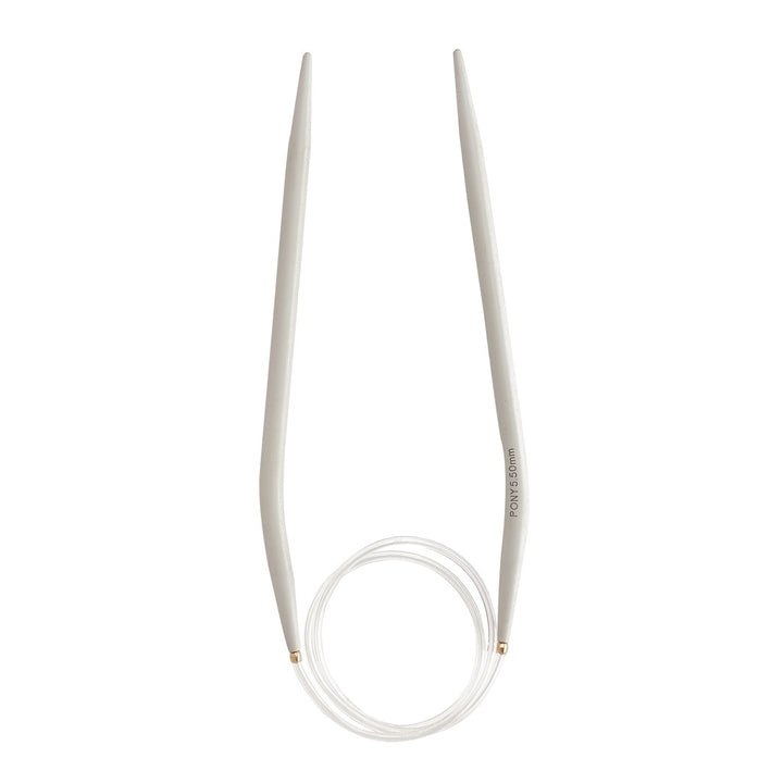 Pony Classic Rundstricknadeln, Farbe 60 – Metall bei Lieblingsgarn