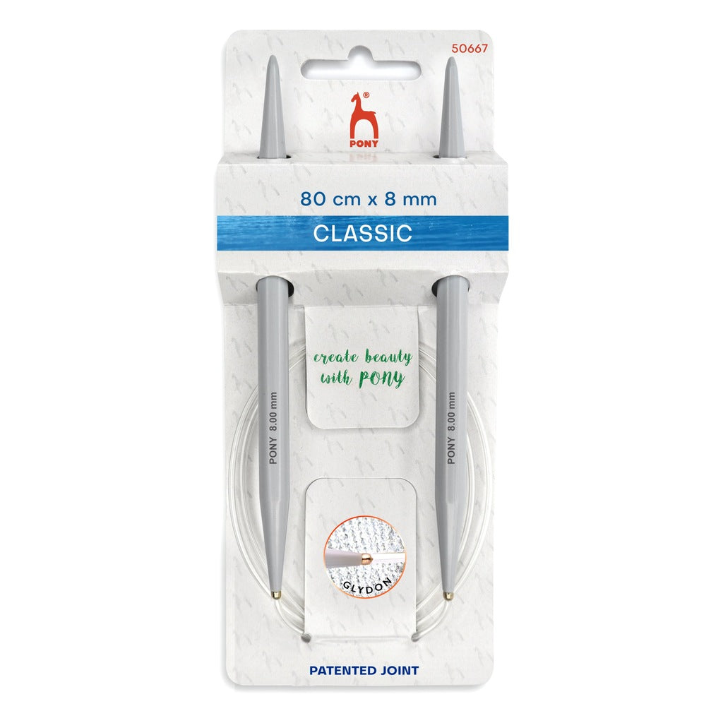 Pony Classic Rundstricknadeln