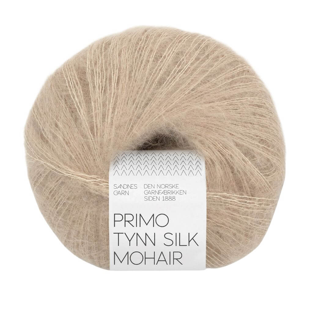 Sandnes Garn Primo Tynn Silk Mohair, Farbe 3021 light beige – Mohair und Seide bei Lieblingsgarn