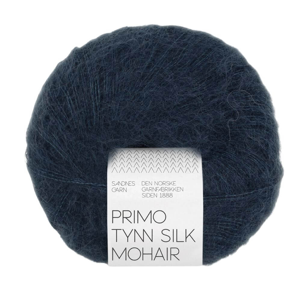 Sandnes Garn Primo Tynn Silk Mohair, Farbe 5581 deep navy – Mohair und Seide bei Lieblingsgarn