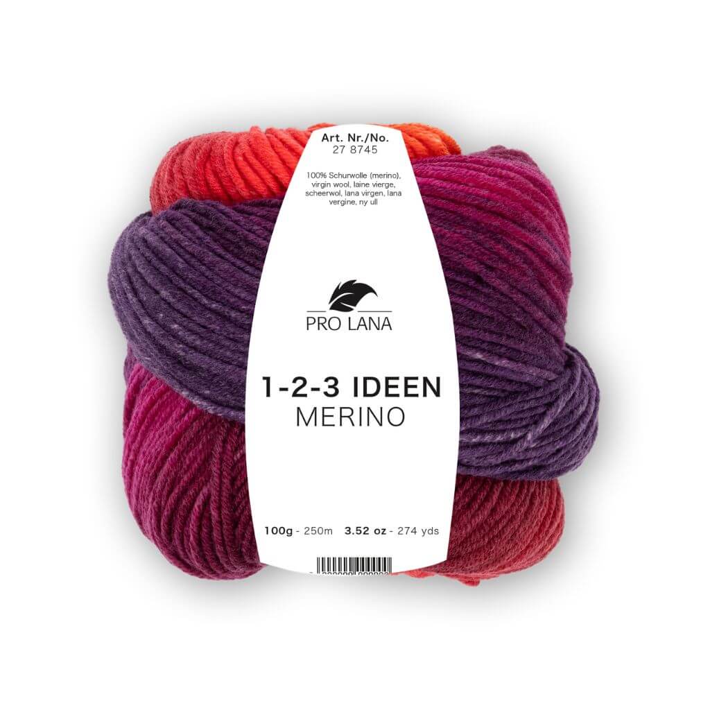 Pro Lana 1-2-3 Ideen Merino, Farbe 11 – Schurwolle bei Lieblingsgarn