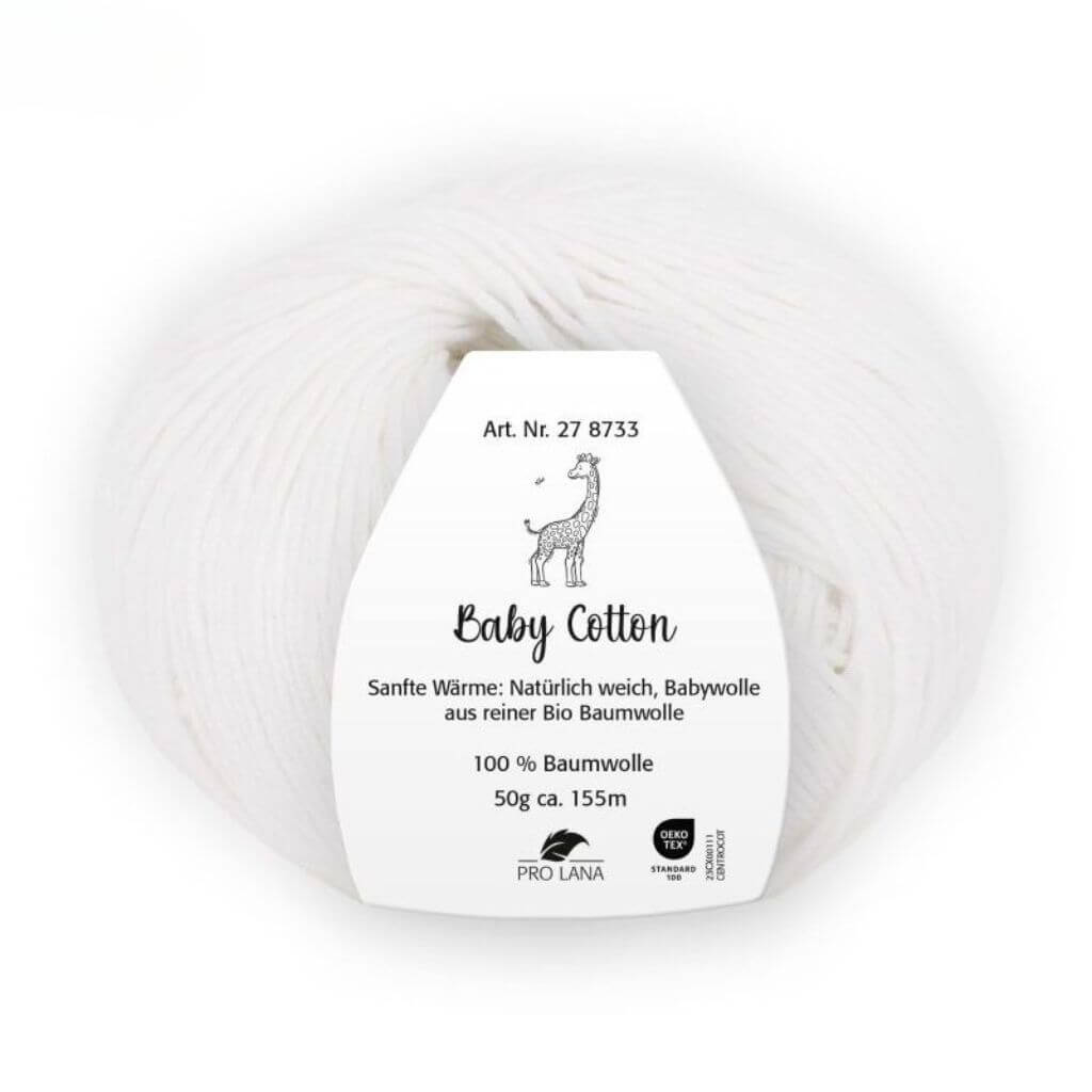 Pro Lana Baby Cotton, Farbe 1 – Baumwolle bei Lieblingsgarn