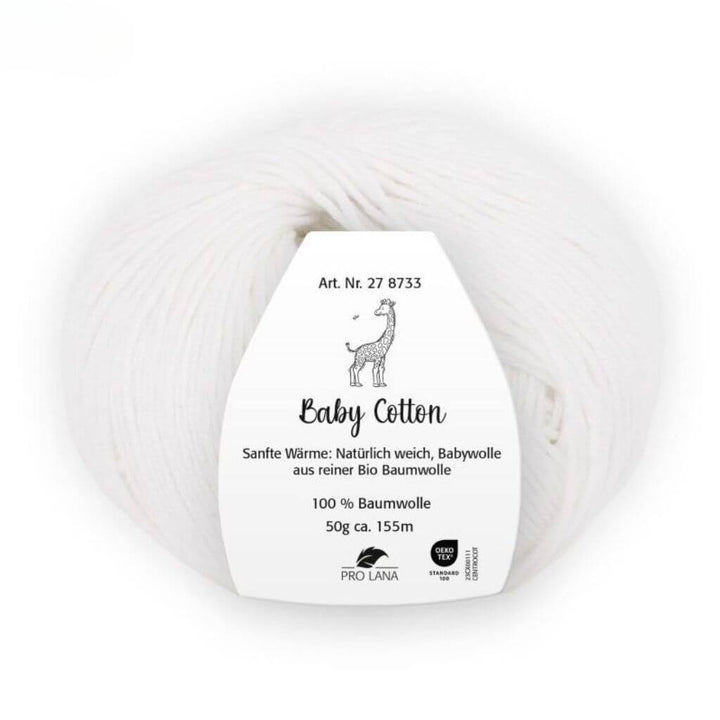 Pro Lana Baby Cotton, Farbe 1 – Baumwolle bei Lieblingsgarn