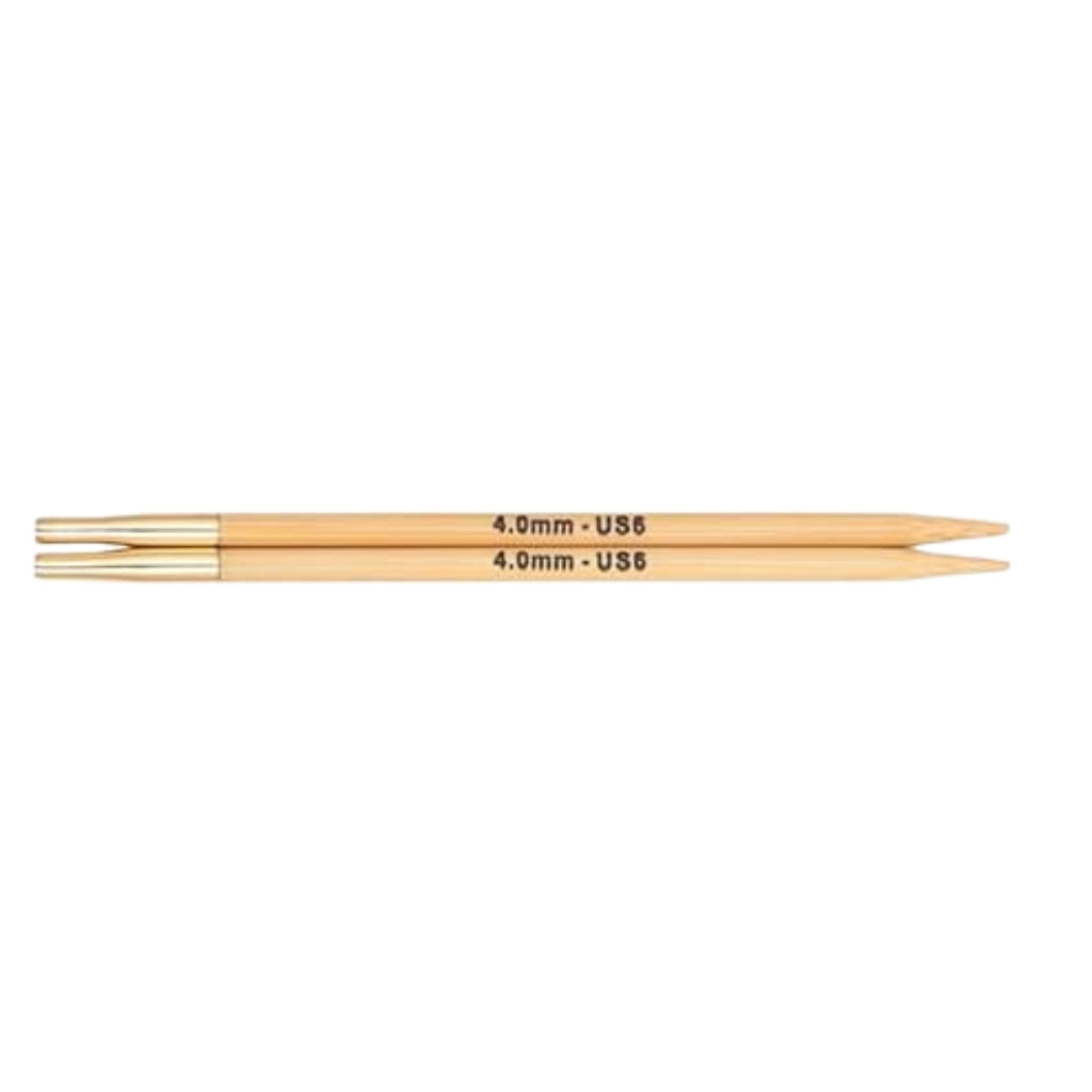 KnitPro Bamboo austauschbare Nadelspitzen, Farbe 4 – Holz bei Lieblingsgarn