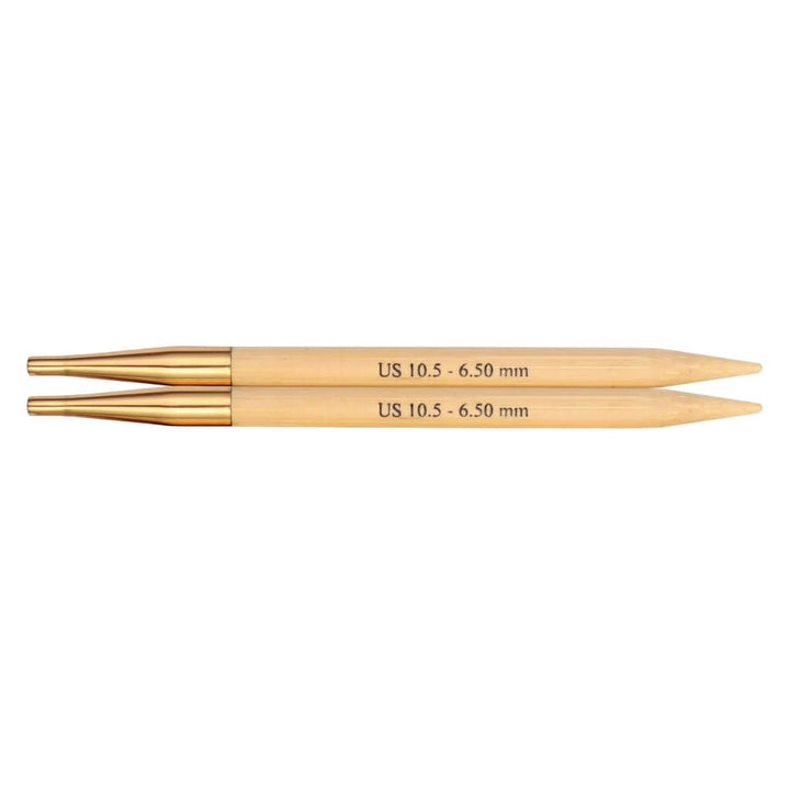 KnitPro Bamboo austauschbare Nadelspitzen, Farbe 6,5 – Holz bei Lieblingsgarn