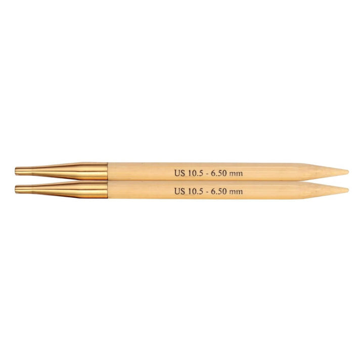 KnitPro Bamboo austauschbare Nadelspitzen, Farbe 7 – Holz bei Lieblingsgarn