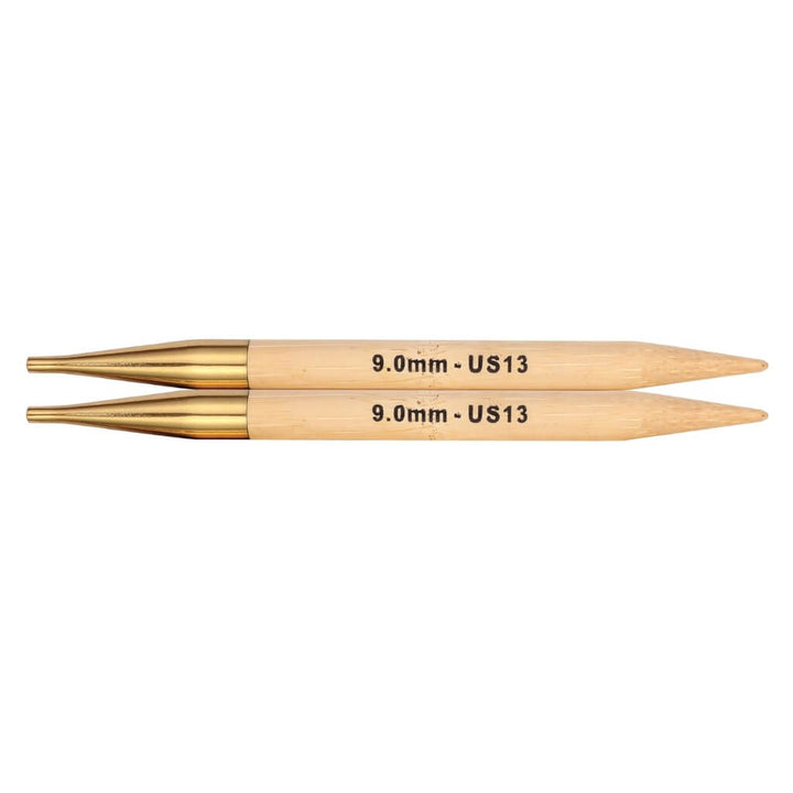 KnitPro Bamboo austauschbare Nadelspitzen, Farbe 9 – Holz bei Lieblingsgarn