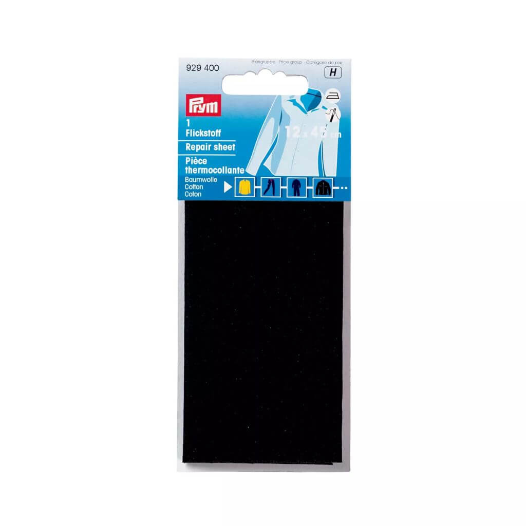 Prym Flickstoff CO (bügeln) 12 x 45 cm schwarz bei bei bei bei bei bei bei bei bei bei Lieblingsgarn
