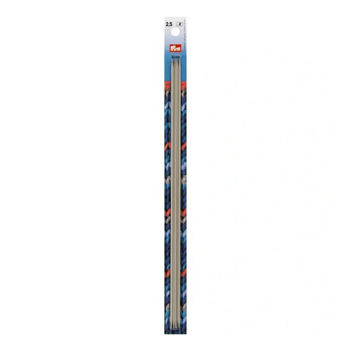 Prym Strumpfstricknadeln ALU 10 - 40 cm, Farbe 30 – Metall bei Lieblingsgarn