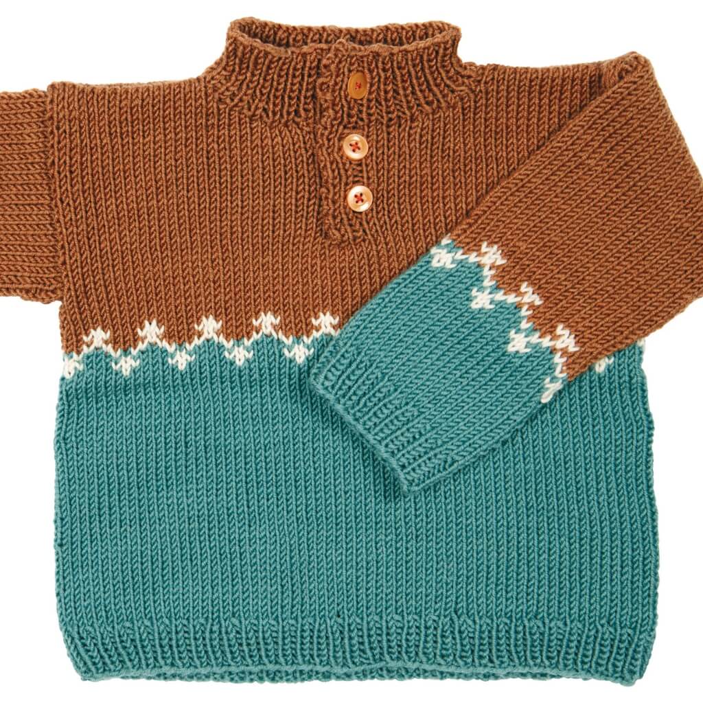 Lana Grossa Pattern Kleinkind Pullover Strickset - Lana Grossa (PDF) bei bei bei bei bei bei bei bei bei bei Lieblingsgarn
