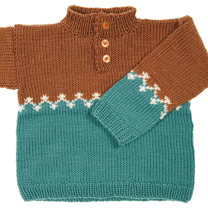 Lana Grossa Pattern Kleinkind Pullover Strickset - Lana Grossa (PDF) bei bei bei bei bei bei bei bei bei bei Lieblingsgarn