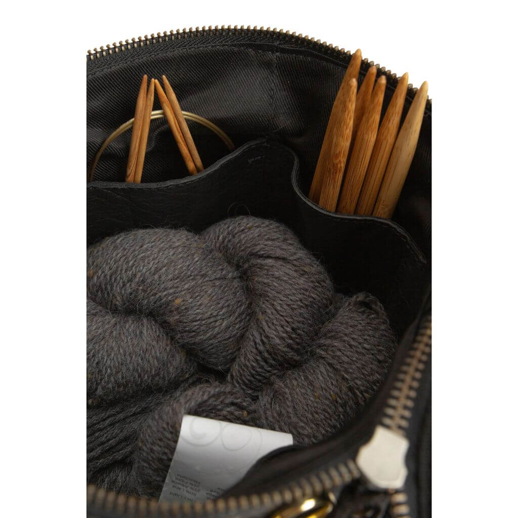 muud Saturn - Projekttasche aus Leder bei bei bei bei bei bei bei bei bei bei bei bei bei bei bei bei Lieblingsgarn