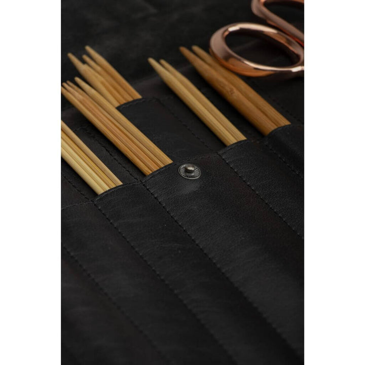 muud Whisky muud Oslo XL - Nadeletui aus Leder bei bei bei bei bei bei bei bei bei bei bei bei bei bei Lieblingsgarn