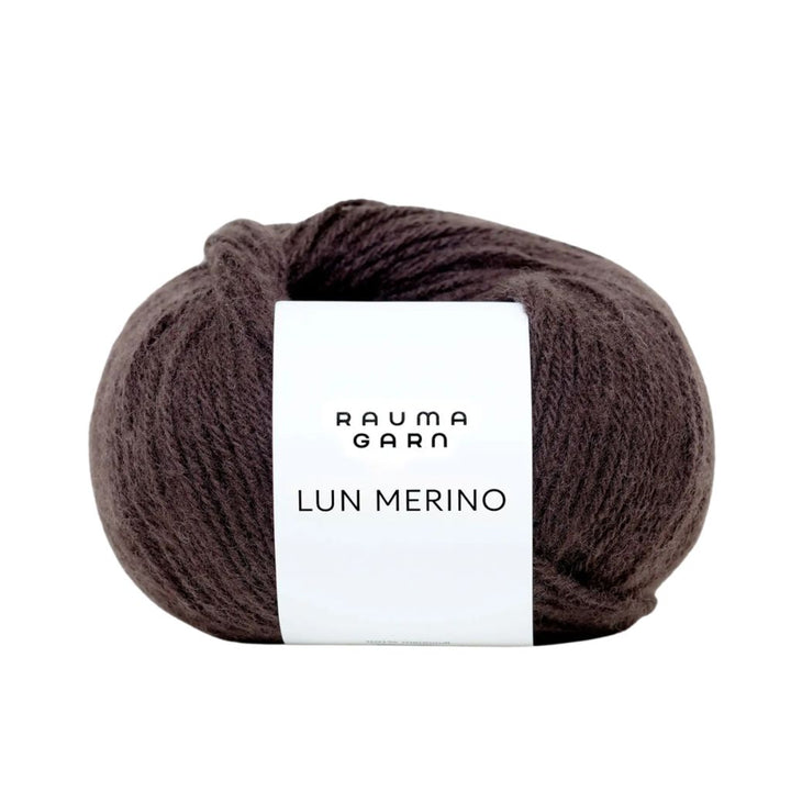 Rauma Lun Merino, Farbe 06 Mørk Sjokolade – Merino bei Lieblingsgarn