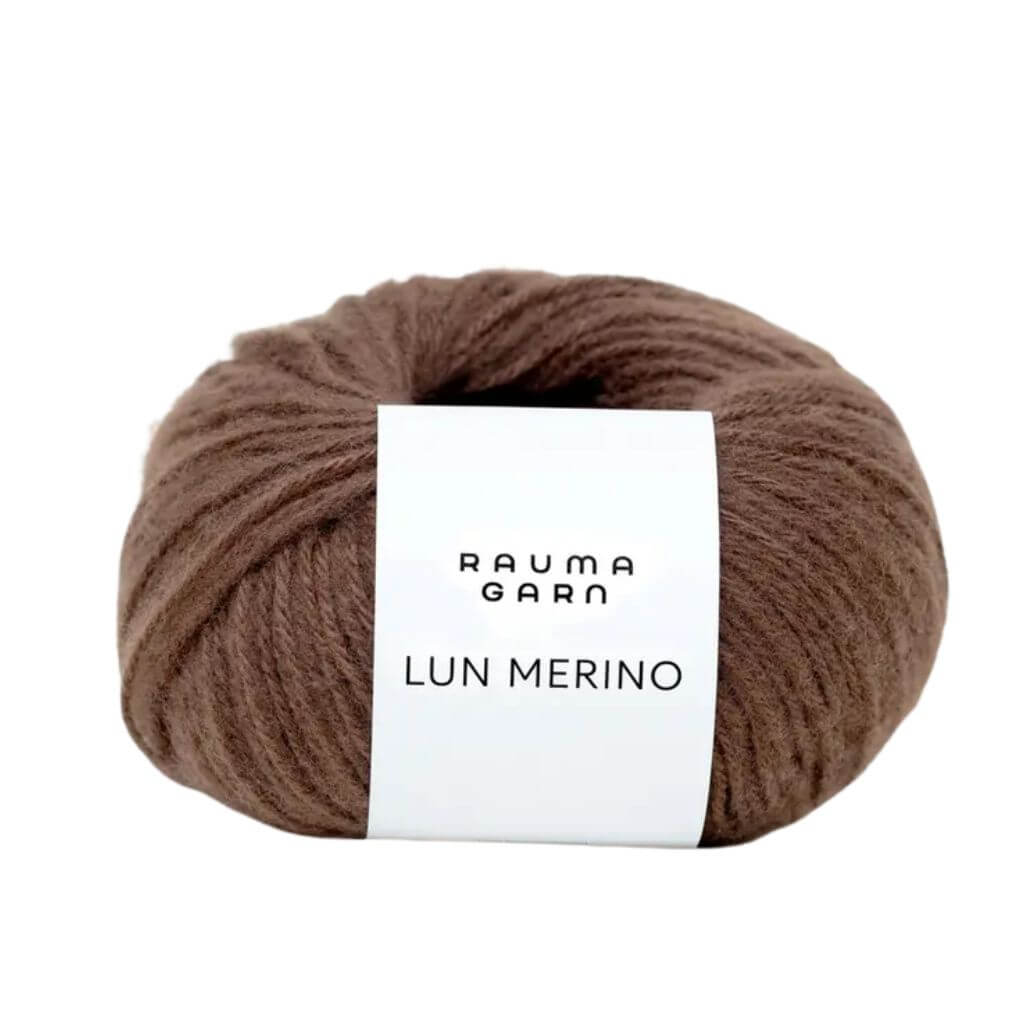Rauma Lun Merino, Farbe 18 Kanelbrun – Merino bei Lieblingsgarn