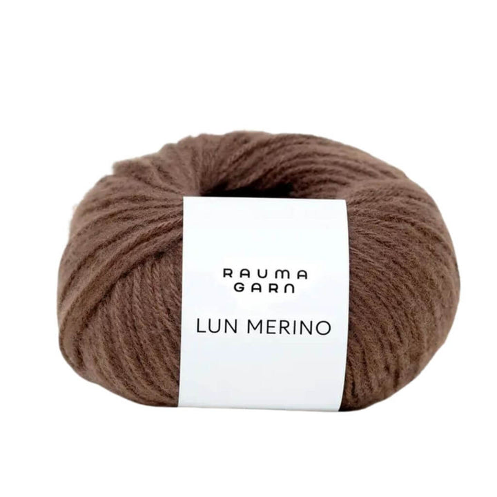 Rauma Lun Merino, Farbe 18 Kanelbrun – Merino bei Lieblingsgarn
