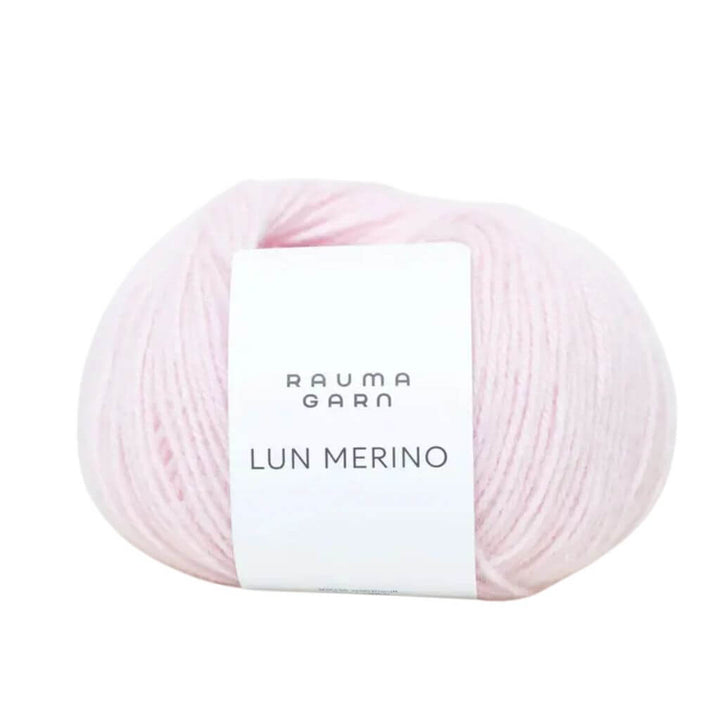 Rauma Lun Merino, Farbe 31 Babyrosa – Merino bei Lieblingsgarn