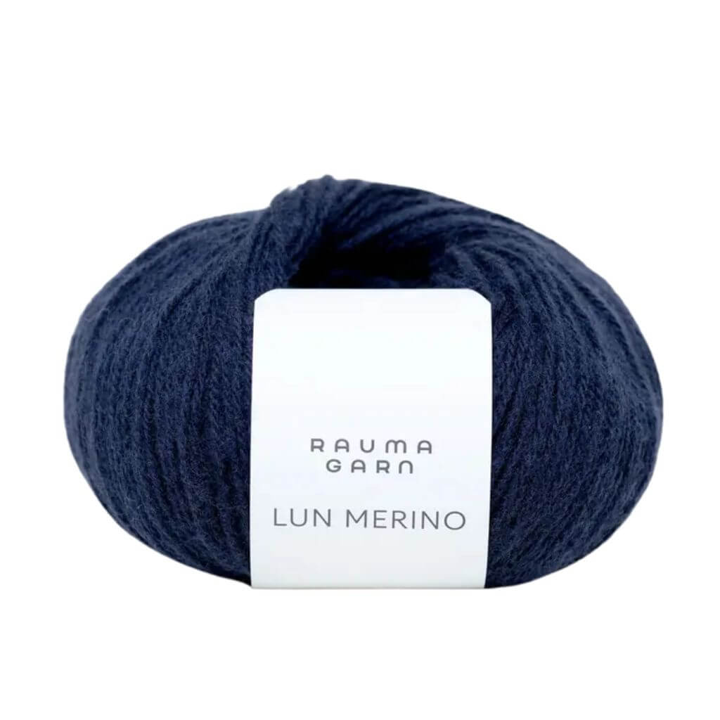 Rauma Lun Merino, Farbe 48 Marine – Merino bei Lieblingsgarn