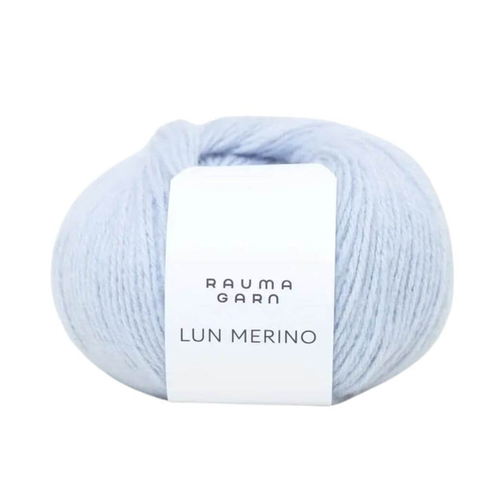 Rauma Lun Merino, Farbe 73 Baby Blå – Merino bei Lieblingsgarn