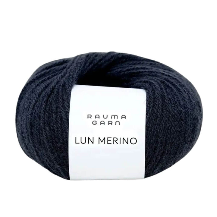 Rauma Lun Merino, Farbe 78 Svart – Merino bei Lieblingsgarn