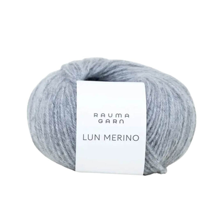 Rauma Lun Merino, Farbe 80 Grå – Merino bei Lieblingsgarn