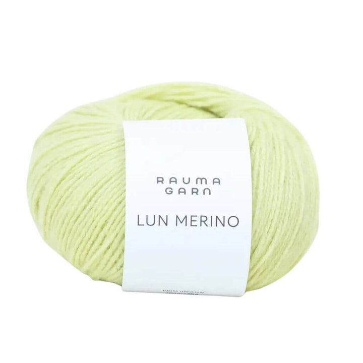 Rauma Lun Merino, Farbe 85 Pistasjekrem – Merino bei Lieblingsgarn