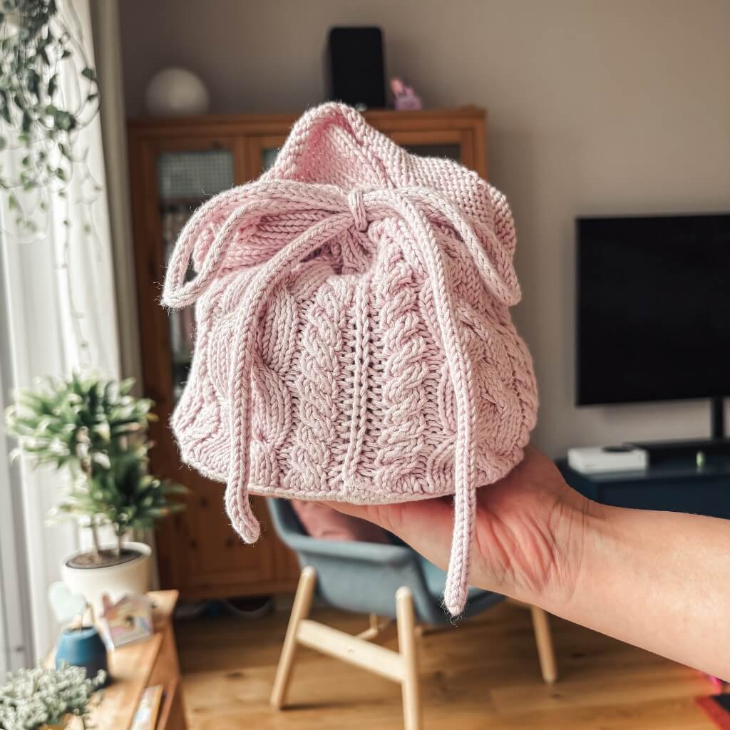 Carolin Balmes Beutel Richard ProjectBag Strickanleitung - Carolin Balmes (PDF) bei bei bei bei bei bei bei bei Lieblingsgarn