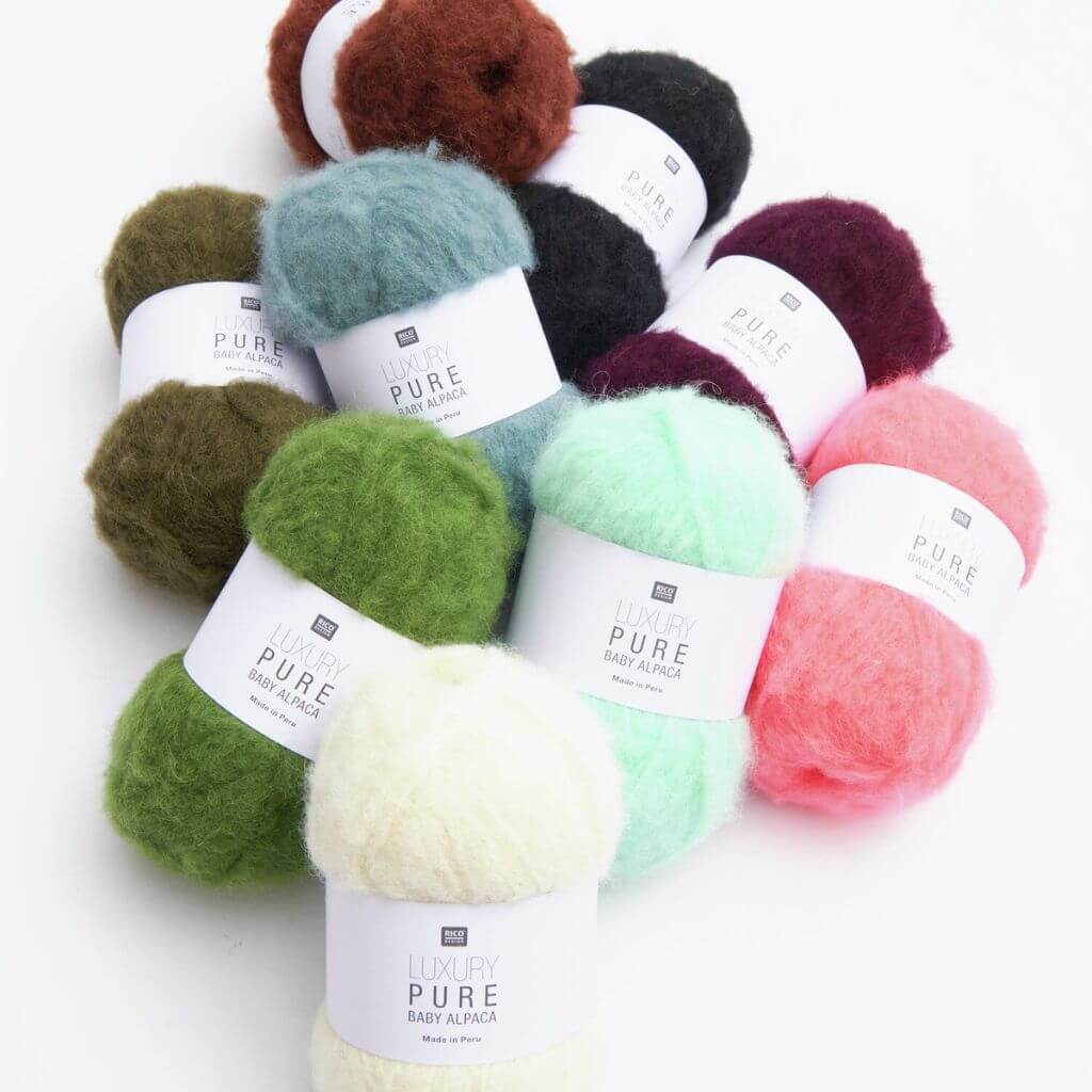 Rico Design Luxury Pure Baby Alpaca 50g bei bei bei bei bei bei bei bei bei bei bei bei bei bei bei bei Lieblingsgarn