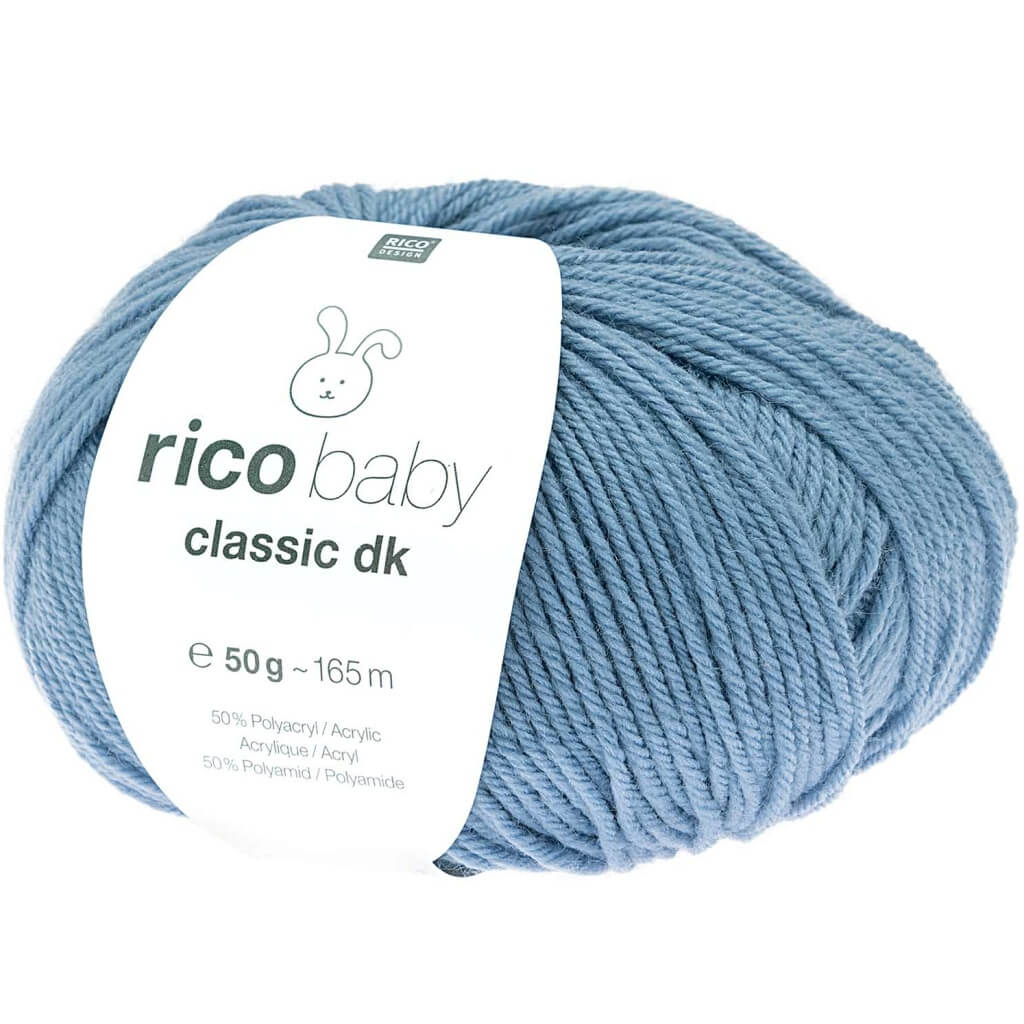 Rico Design Baby Classic DK, Farbe Blau – Polyacryl und Polyamid bei Lieblingsgarn