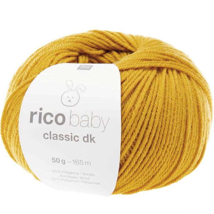 Rico Design Baby Classic DK, Farbe Senf – Polyacryl und Polyamid bei Lieblingsgarn