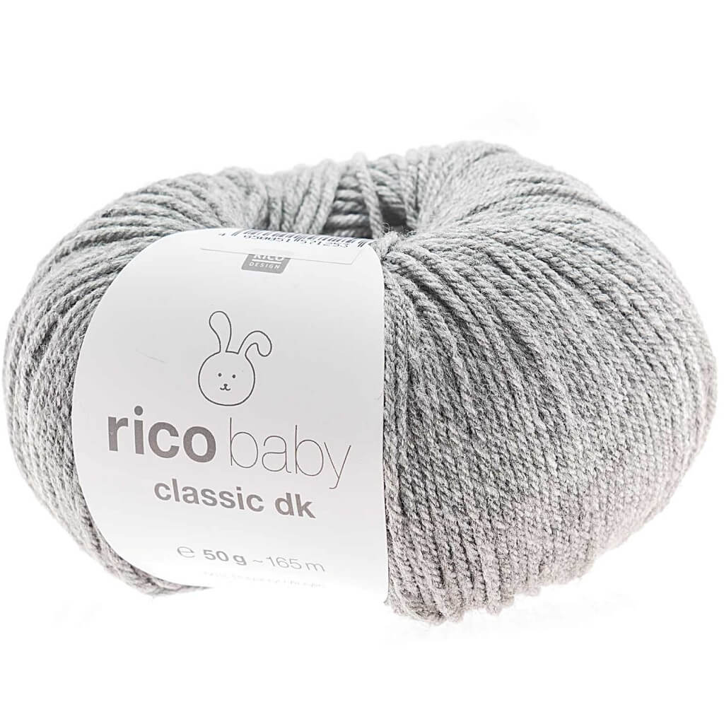 Rico Design Baby Classic DK, Farbe Silber Melange – Polyacryl und Polyamid bei Lieblingsgarn