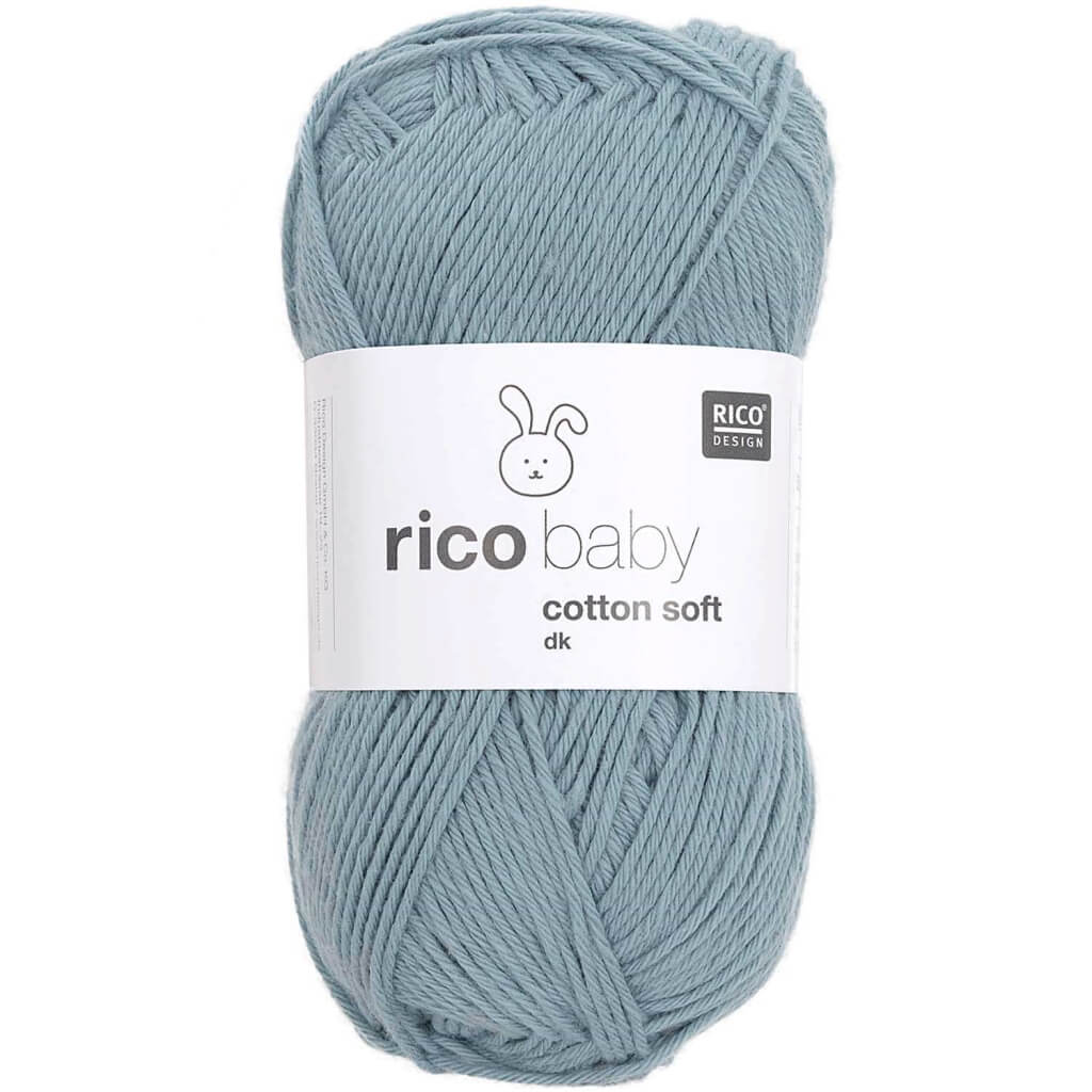 Rico Design Baby Cotton Soft DK 50 g, Farbe 074 Efeu – Baumwolle und Polyacryl bei Lieblingsgarn