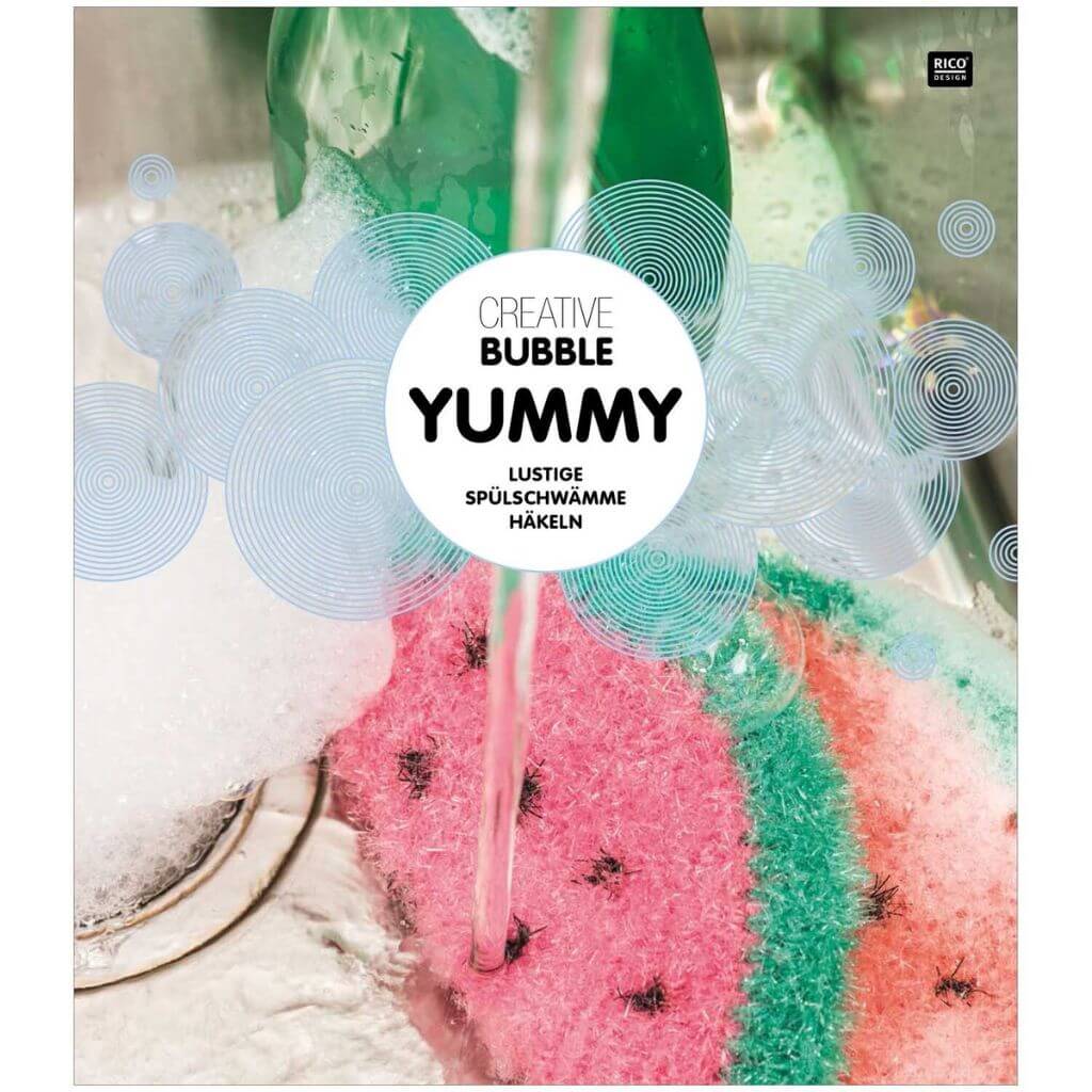 Rico Design Creative Bubble Yummy - Lustige Spülschwämme häkeln bei bei bei bei bei bei bei bei bei bei Lieblingsgarn