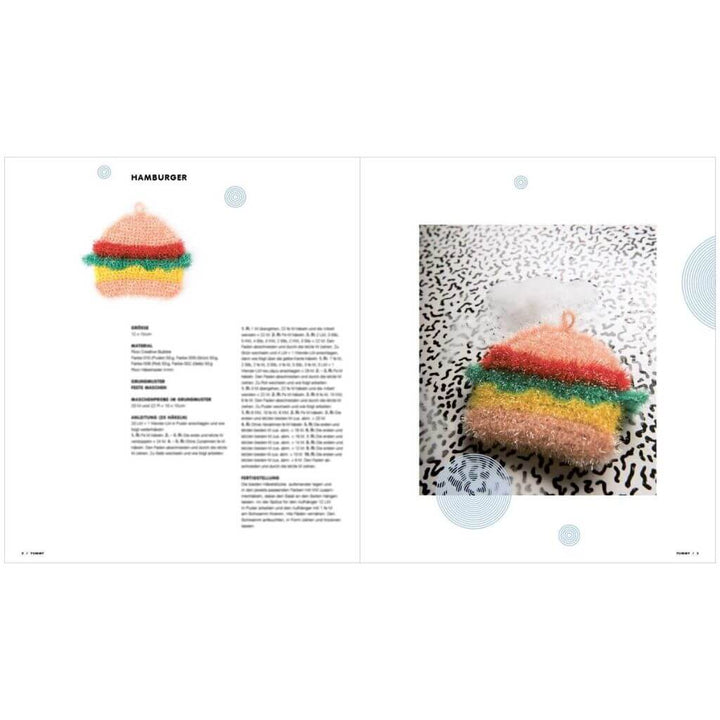 Rico Design Creative Bubble Yummy - Lustige Spülschwämme häkeln bei bei bei bei bei bei bei bei bei bei Lieblingsgarn