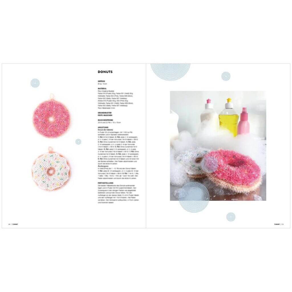 Rico Design Creative Bubble Yummy - Lustige Spülschwämme häkeln bei bei bei bei bei bei bei bei bei bei Lieblingsgarn
