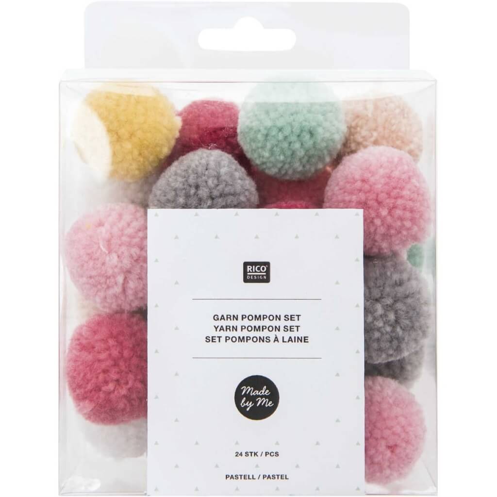 Rico Design Pompon-Set Pastell bei bei bei bei bei bei bei bei bei bei Lieblingsgarn