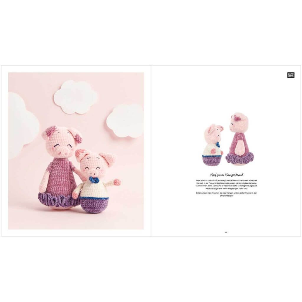 Rico Design Heft Ricorumi Mini Me bei bei bei bei bei bei bei bei bei bei Lieblingsgarn