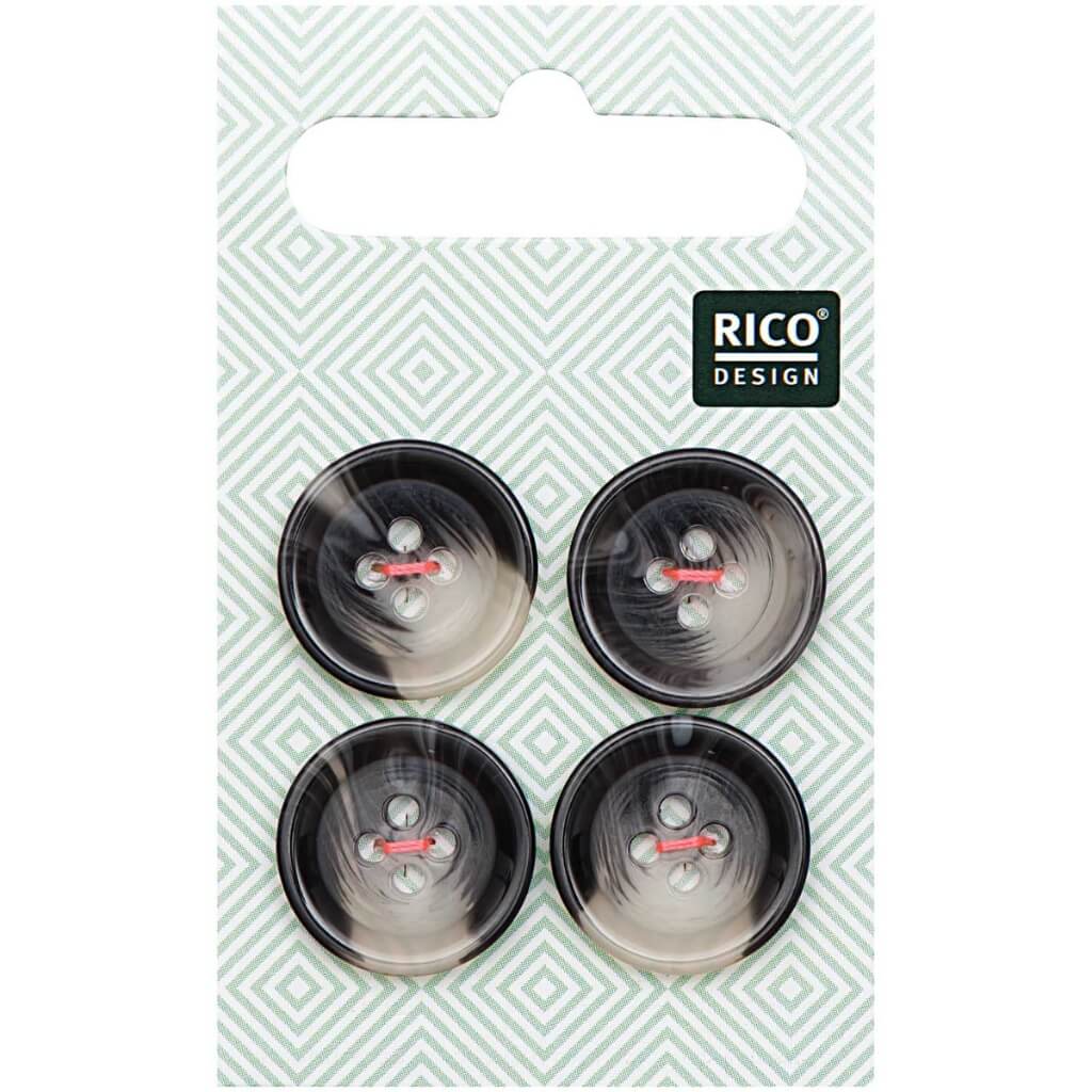 Rico Design Knöpfe strukturiert grau 17 mm bei bei bei bei bei bei bei bei bei bei bei bei bei Lieblingsgarn