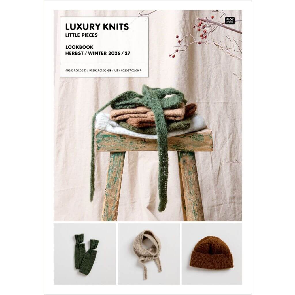 Rico Design Luxury Knits - Little Pieces bei bei bei bei bei bei bei bei bei bei bei bei bei bei Lieblingsgarn