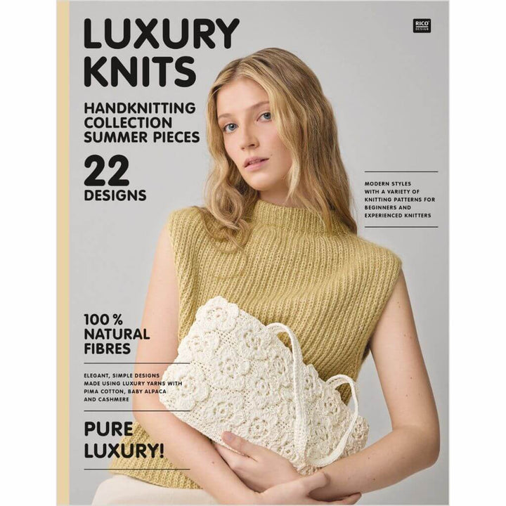 Rico Design Heft Luxury Knits Summer Pieces bei bei bei bei bei bei bei bei bei bei bei bei Lieblingsgarn