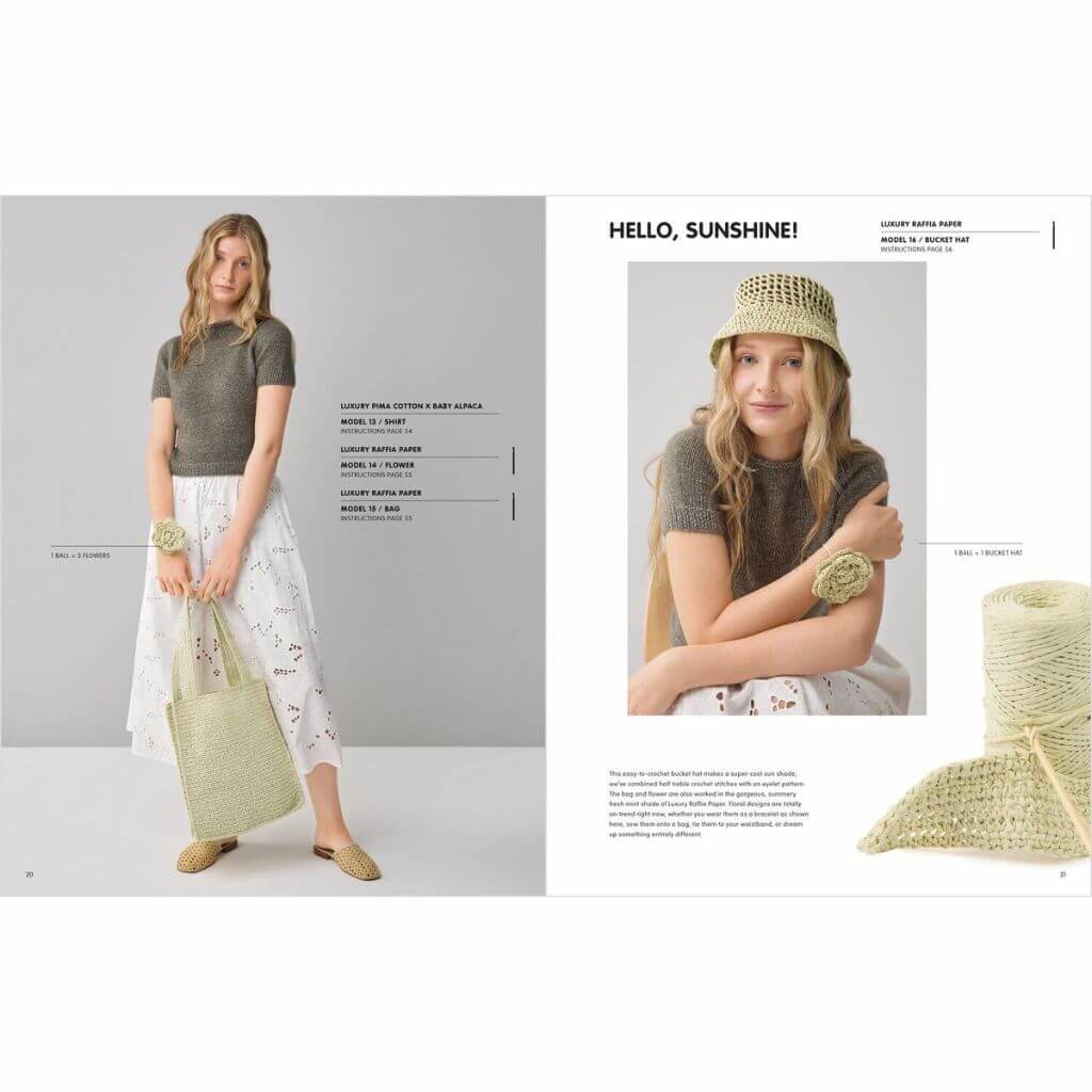Rico Design Heft Luxury Knits Summer Pieces bei bei bei bei bei bei bei bei bei bei bei bei Lieblingsgarn