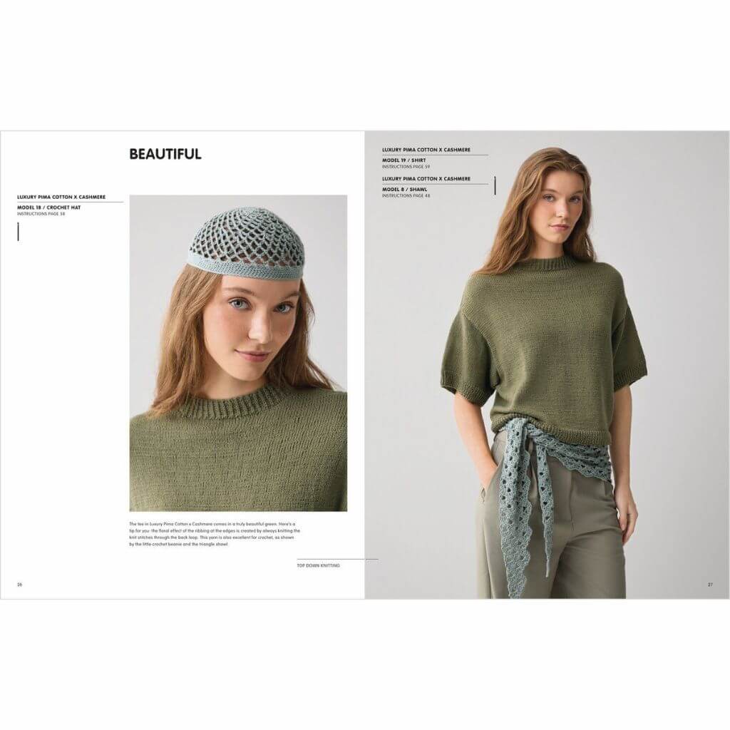 Rico Design Heft Luxury Knits Summer Pieces bei bei bei bei bei bei bei bei bei bei bei bei Lieblingsgarn