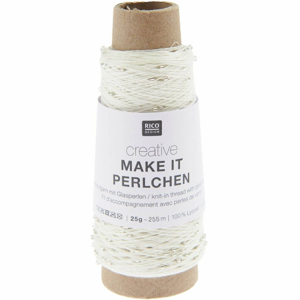 Rico Design Creative Make It Perlchen, Farbe 001 kristall – Synthetik bei Lieblingsgarn