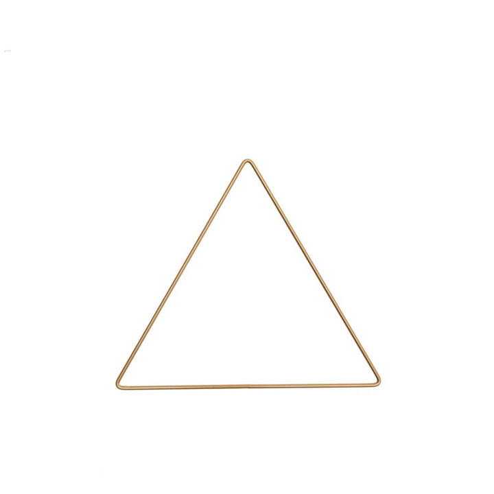 Rico Design Metallring Dreieck Gold, Farbe 200 – Metall bei Lieblingsgarn