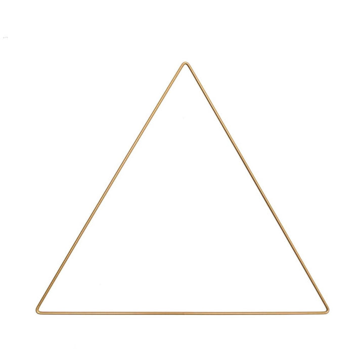 Rico Design Metallring Dreieck Gold, Farbe 300 – Metall bei Lieblingsgarn
