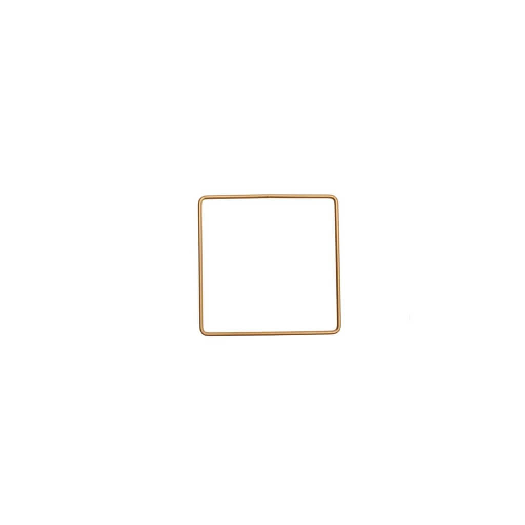 Rico Design Metallring Quadrat 10 - 30 cm, Farbe 100 – Metall bei Lieblingsgarn