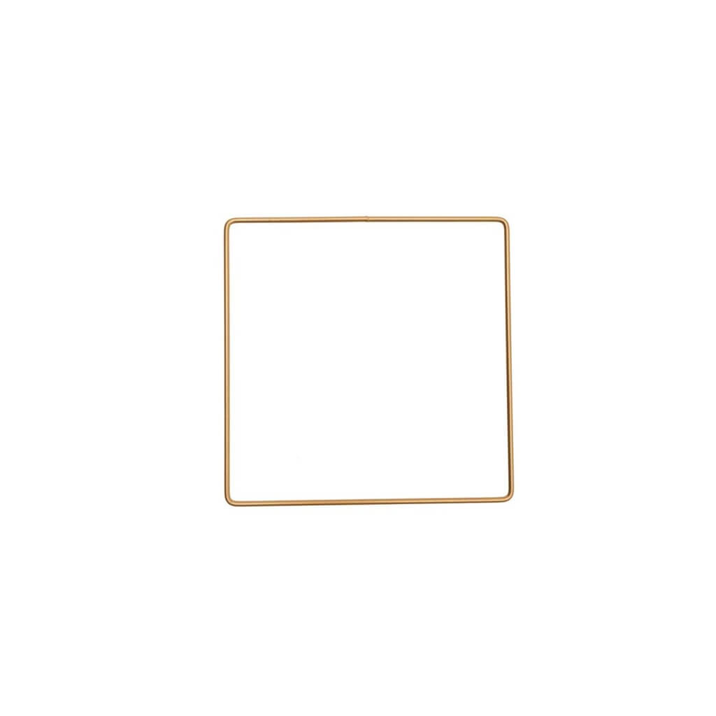 Rico Design Metallring Quadrat 10 - 30 cm, Farbe 150 – Metall bei Lieblingsgarn