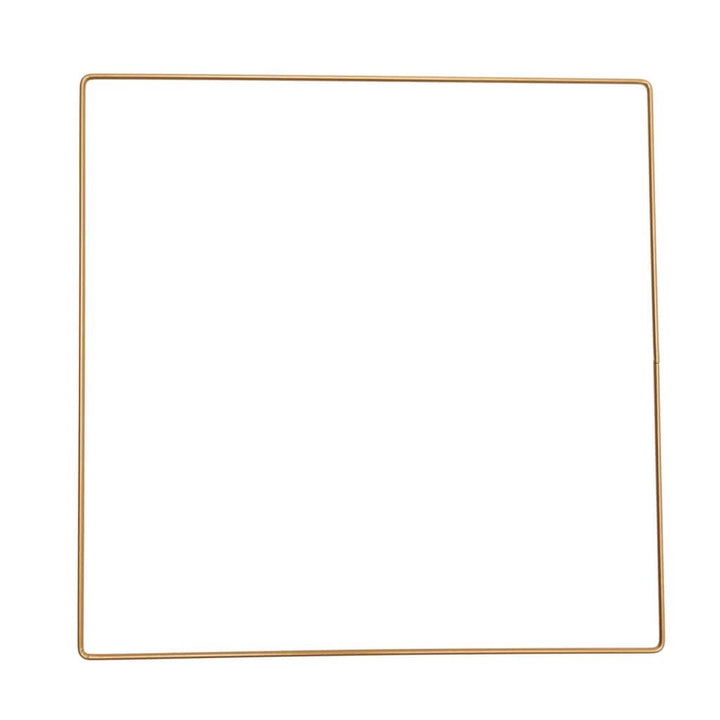 Rico Design Metallring Quadrat 10 - 30 cm, Farbe 300 – Metall bei Lieblingsgarn