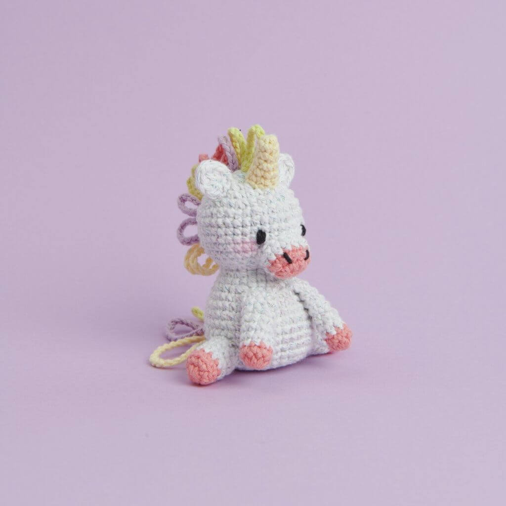 Rico Design Ricorumi Mini Easy Häkelset "Einhorn" bei bei bei bei bei bei bei bei bei bei Lieblingsgarn