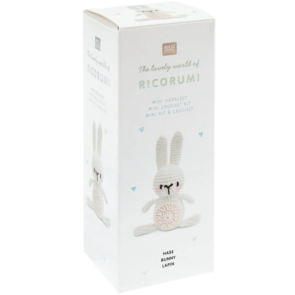Rico Design Ricorumi Mini Easy Häkelset "Häschen" bei bei bei bei bei bei bei bei bei bei Lieblingsgarn